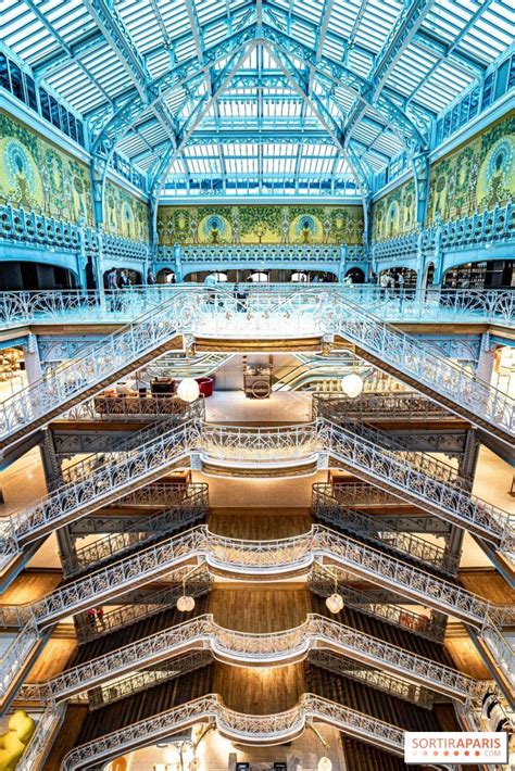 Samaritaine Paris: the historic store's shopping and dining areas .